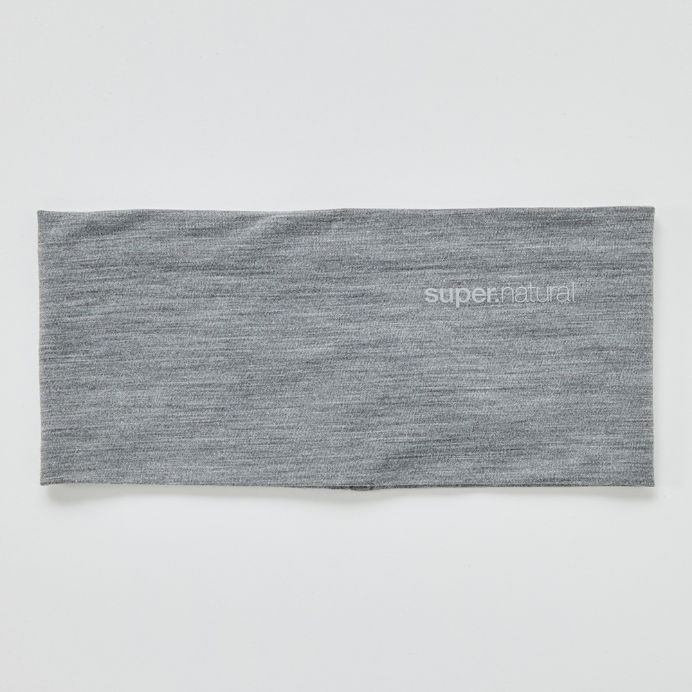 ワンダーラストヘッドバンド / CASHMERE GREY MELANGE WANDERLUST HEADBAND SNA013350P ［25FW］|スーパーナチュラル / super.natural