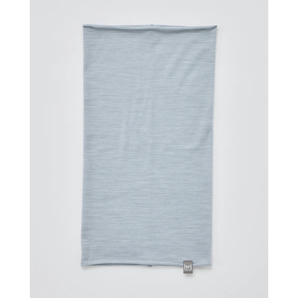 スーパーナチュラル / super.natural（スーパーナチュラル） | JP140 フリーカットネックウォーマー / Sky Grey JP140 Freecut Neck Warmer SNGJ10030 ［25FW］