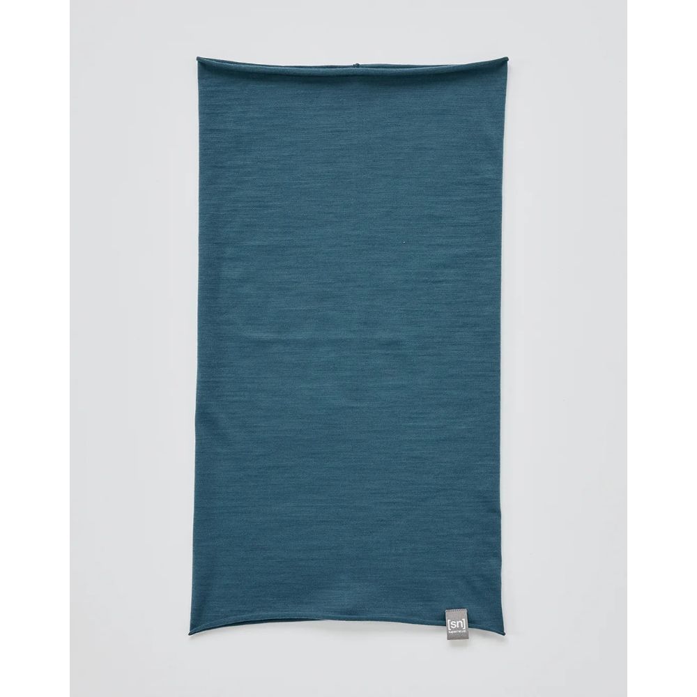 スーパーナチュラル / super.natural（スーパーナチュラル） | JP140 フリーカットネックウォーマー / Dark Teal Green JP140 Freecut Neck Warmer SNGJ10030 ［25FW］