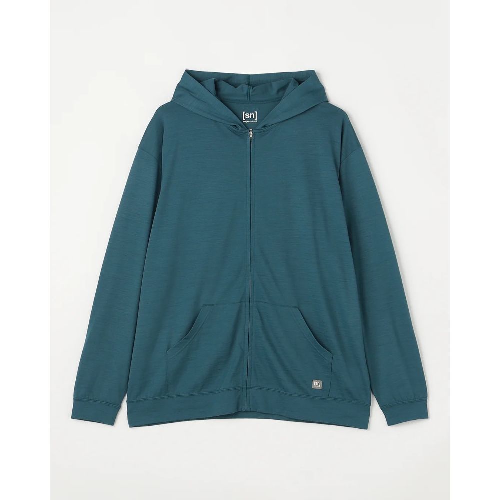 JP140 エブリディジップアップフーディー(ユニセックス) / Dark Teal Green JP140 Everyday Zip-up Hoodie SNUJ10089 ［25FW］|スーパーナチュラル / super.natural