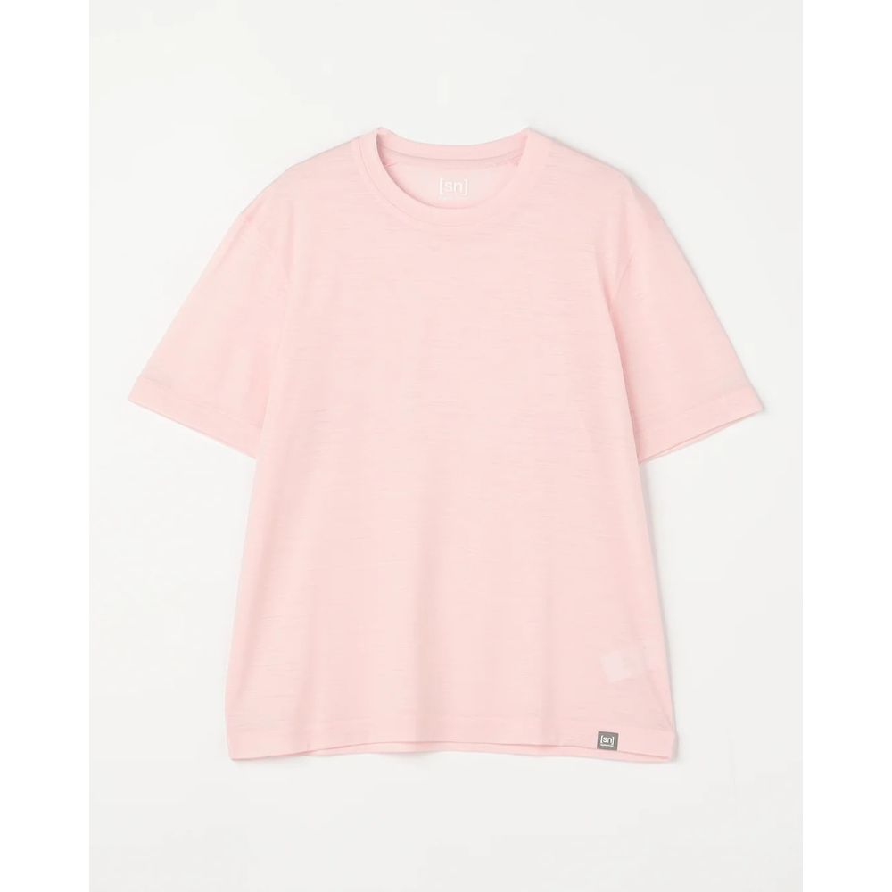 JP140 エブリディショートスリーブTシャツ(ユニセックス) / Smoke Pink JP140 Everyday S/Sleeve T-Shirt SNUJ10093 ［25FW］|スーパーナチュラル / super.natural