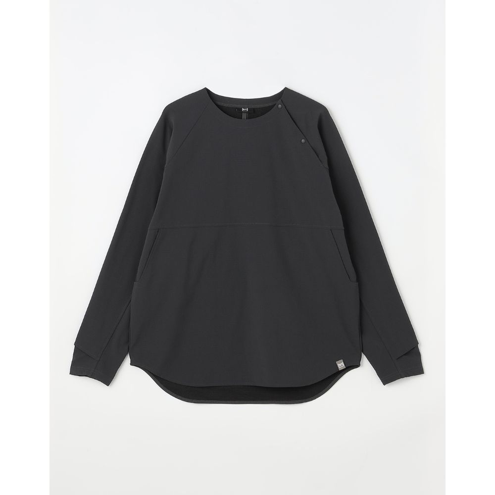 スーパーナチュラル / super.natural（スーパーナチュラル） | ウールミックスストームフリーススナップボタン(ユニセックス) / Charcoal Grey JP4Way WoolMix StormFleece SnapButton SNUJ10113［25FW］