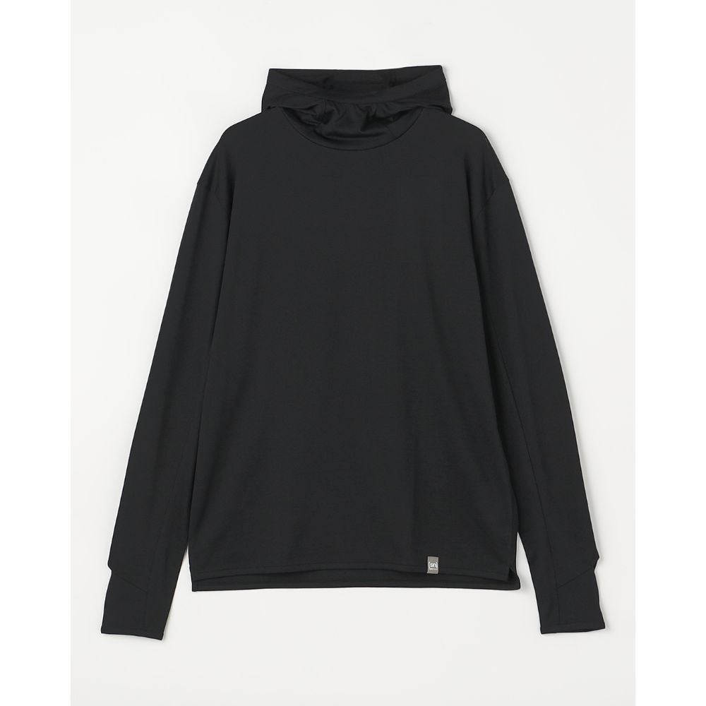 JP160 アクティブフーディー(ユニセックス) / Smoke Black JP160 Active Hoodie SNUJ10121 ［25FW］|スーパーナチュラル / super.natural