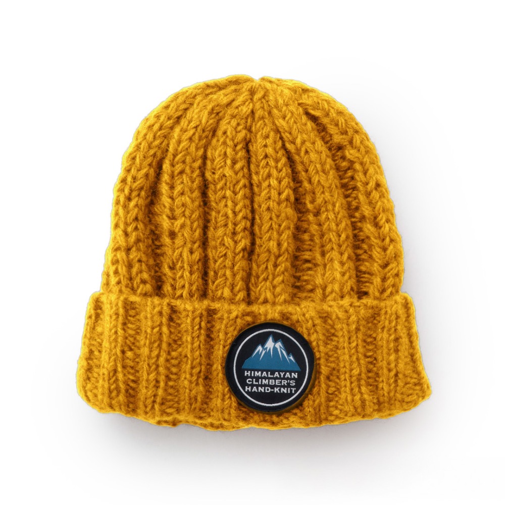 HIMALAYANCLIMBER'SHAND-KNIT ヒマラヤン クライマーズ ハンドニット | キャップ / Dイエロー Cap HCK-F10 キャップ ユニセックス [25FW]