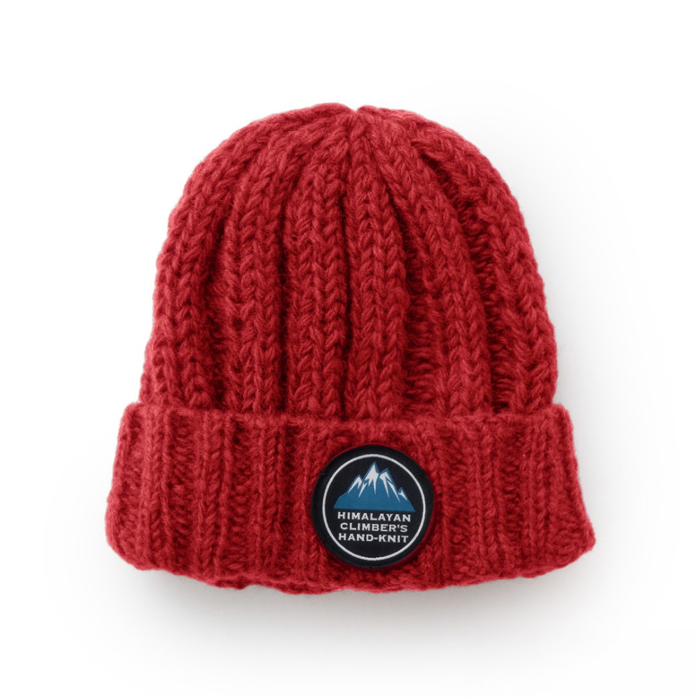 キャップ / レッド Cap HCK-F10 キャップ ユニセックス [25FW]|ﾋﾏﾗﾔﾝｸﾗｲﾏｰｽﾞﾊﾝﾄﾞﾆｯﾄ / HIMALAYANCLIMBER'S