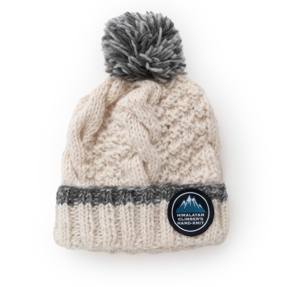 HIMALAYANCLIMBER'SHAND-KNIT ヒマラヤン クライマーズ ハンドニット | ケーブルキャップ / アイボリー Cable Cap HCK-F11 キャップ ユニセックス [25FW]