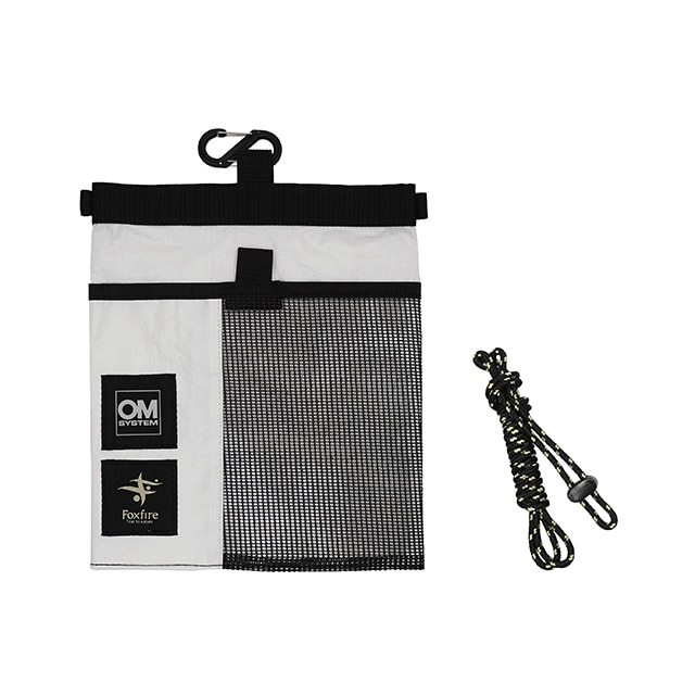 OM SYSTEM×Foxfire オリジナルトラッシュポーチ＆サコッシュ ホワイト【OMDS】|オーエムシステム / OM SYSTEM