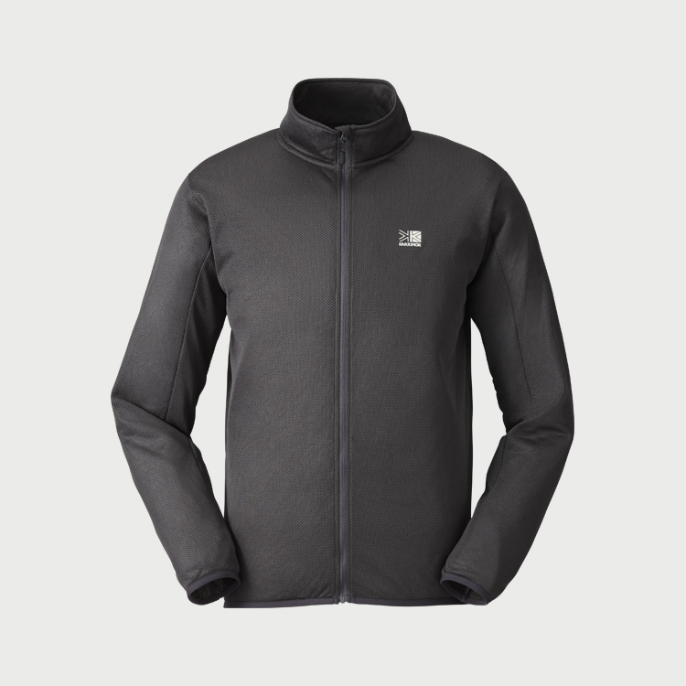 オクタマウンテンジップアップ / Charcoal Grey octa mountain zip-up 101593 トップス メンズ [25FW] 【会員様限定 特別ポイント】|カリマー / KARRIMOR