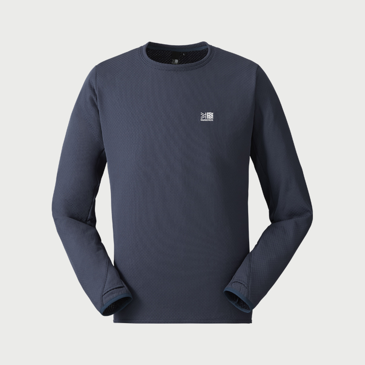 オクタサーマルクルー / Midnight octa thermal crew 101595 トップス メンズ [25FW]|カリマー / KARRIMOR