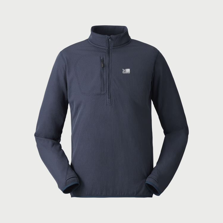 オクタサーマルハーフジップ / Midnight octa thermal half-zip 101596 トップス メンズ [25FW]|カリマー / KARRIMOR