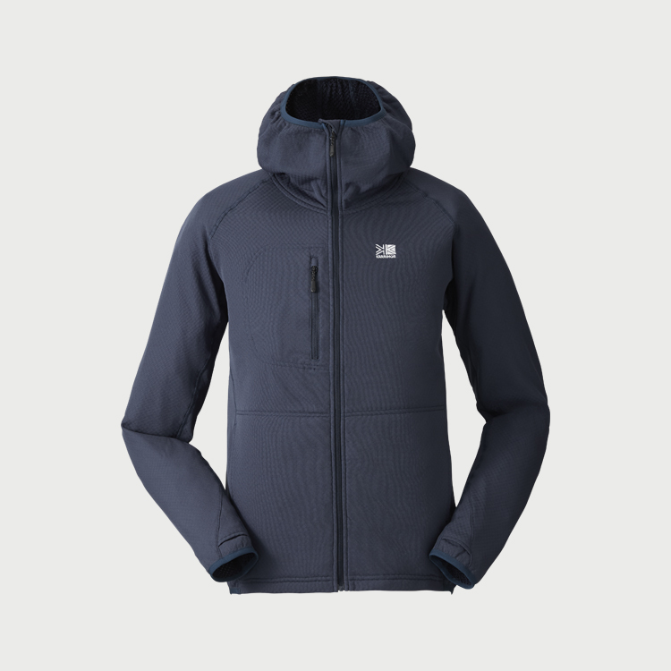 オクタサーマルジップフーディ / Midnight octa thermal zip hoodie 101597 トップス メンズ [25FW] 【会員様限定 特別ポイント】|カリマー / KARRIMOR