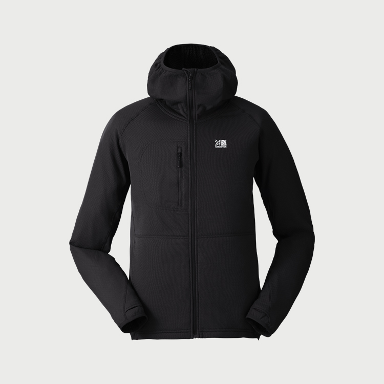 オクタサーマルジップフーディ / Black octa thermal zip hoodie 101597 トップス メンズ [25FW]|カリマー / KARRIMOR