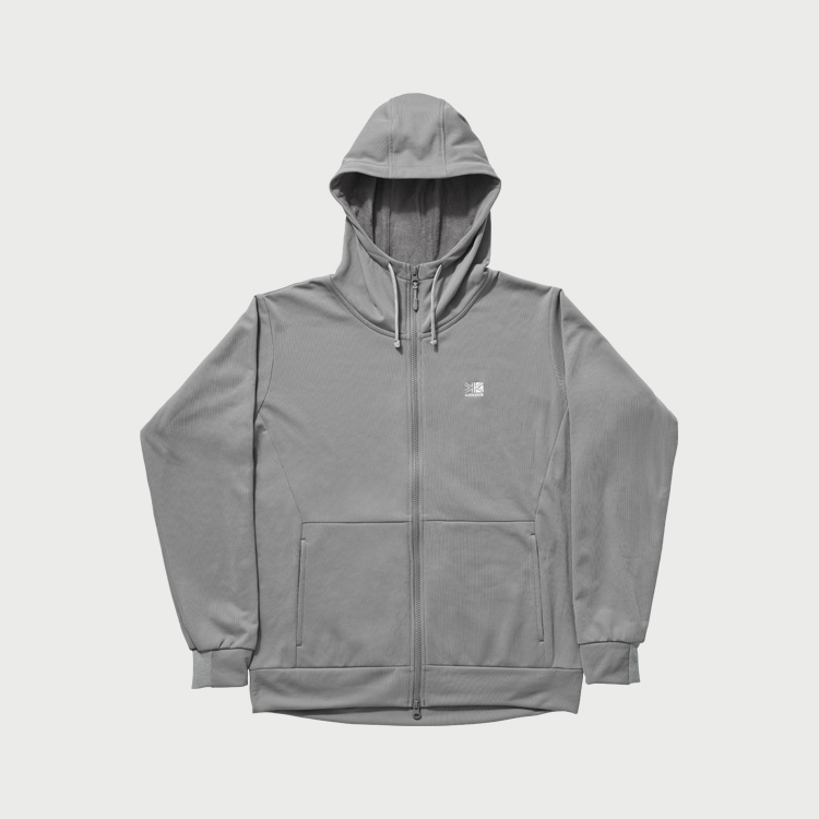 オクタスウェットジップフーディー / Grey octa sweat zip hoodie 101606 トップス メンズ [25FW]|カリマー / KARRIMOR