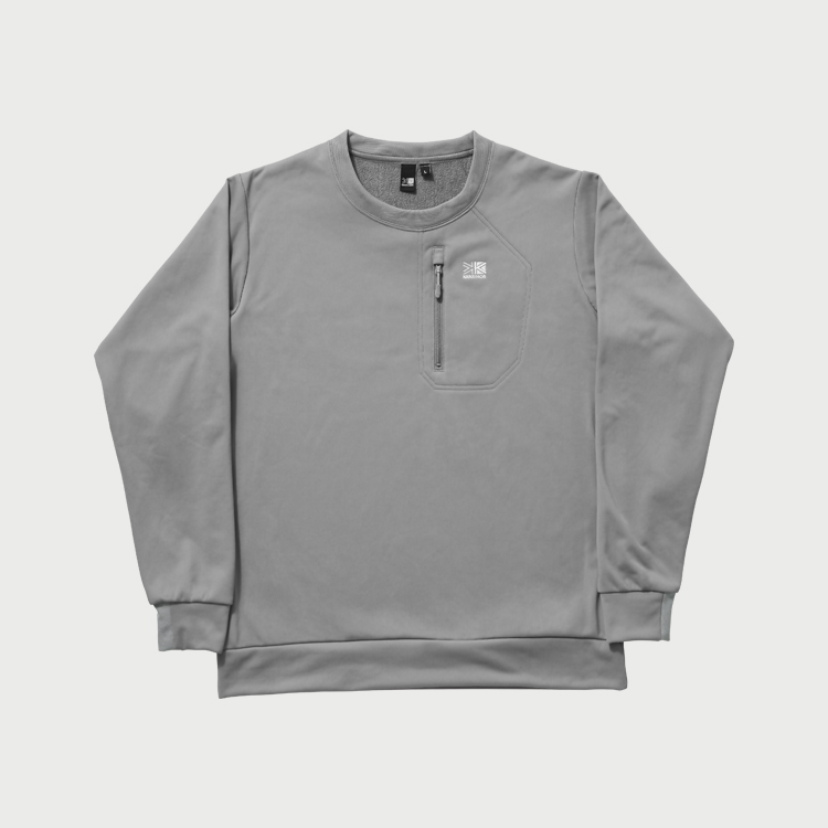 オクタスウェットクルー / Grey octa sweat crew 101609 トップス メンズ [25FW]|カリマー / KARRIMOR