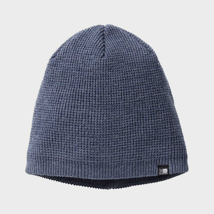 ワッフルビーニー / Indigo waffle beanie 200204 帽子・ネックゲイター ユニセックス [25FW]|カリマー / KARRIMOR
