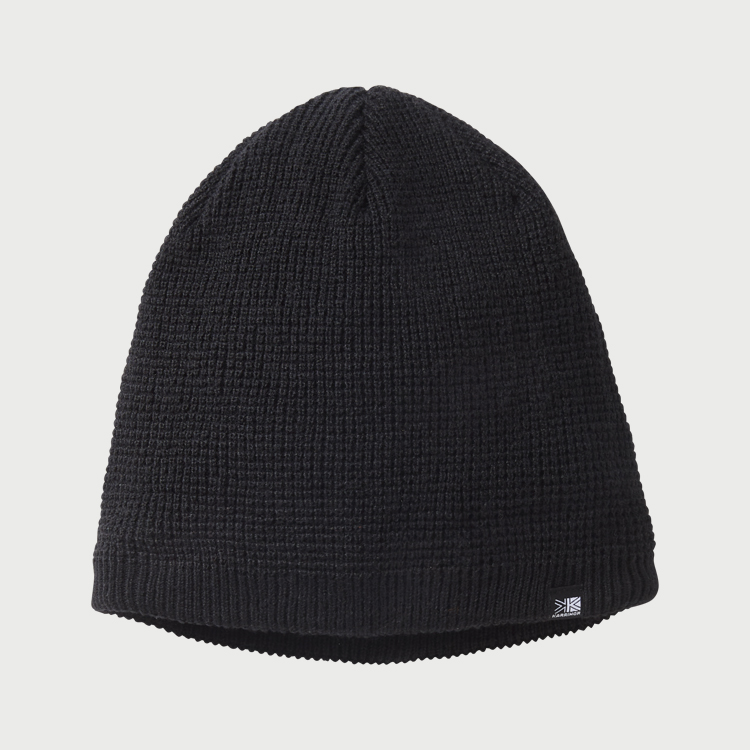 ワッフルビーニー / Black waffle beanie 200204 帽子・ネックゲイター ユニセックス [25FW]|カリマー / KARRIMOR