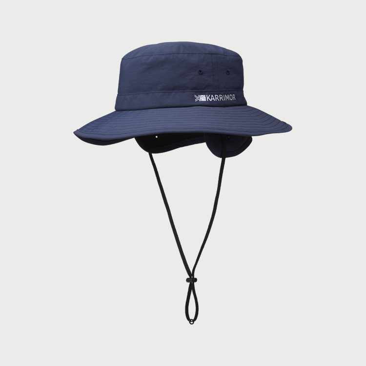 ラインドイヤーカバーハット / Navy lined ear cover hat 200217 帽子・ネックゲイター ユニセックス [25FW]|カリマー / KARRIMOR
