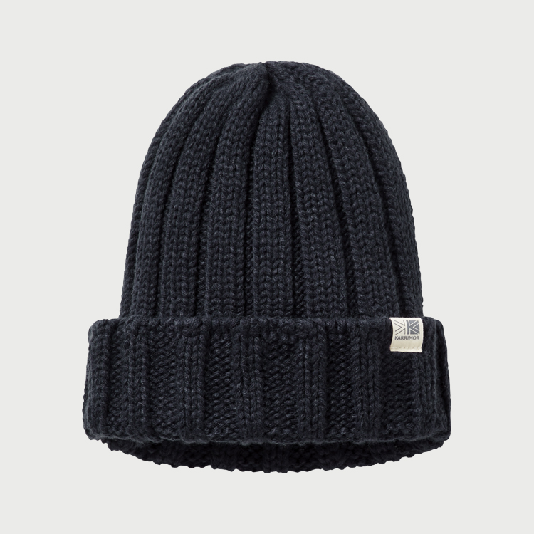 フォールデッドビーニー / Navy folded beanie 200218 帽子・ネックゲイター ユニセックス [25FW]|カリマー / KARRIMOR
