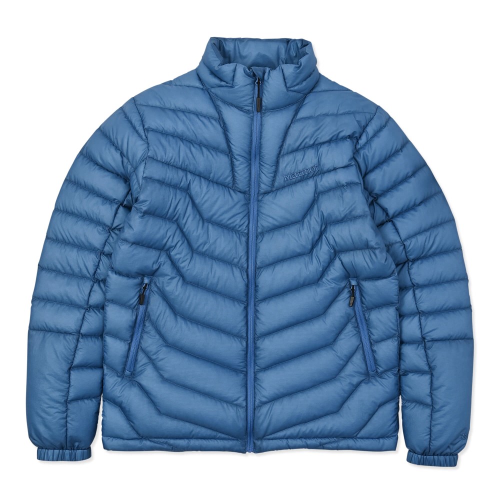 Marmot / マーモット | 1,000フィルパワーアレスダウンセーター / ブルー 1,000FP Ares Down Sweater MTFW25MDW007-C014 ダウンジャケット メンズ [25FW]