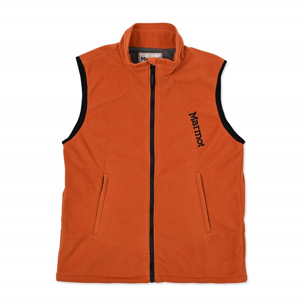 マーモット / Marmot（マーモット） | ポーラライトフリースベスト / パンプキン Polarlite Fleece Vest MTFW25MFL035-C158 ベスト メンズ [25FW]