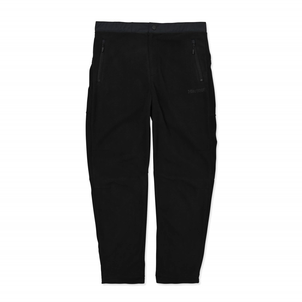 ポーラライトフリースパンツ / ブラック Polarlite Fleece Pants MTFW25MFL037-C001 パンツ メンズ [25FW]|マーモット / Marmot