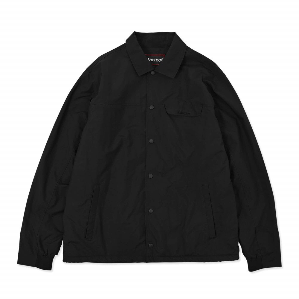 ガニソンコーチジャケット / ブラック Gunnison Coach Jacket MTFW25MJK029-C001 アウター メンズ [25FW]|マーモット / Marmot