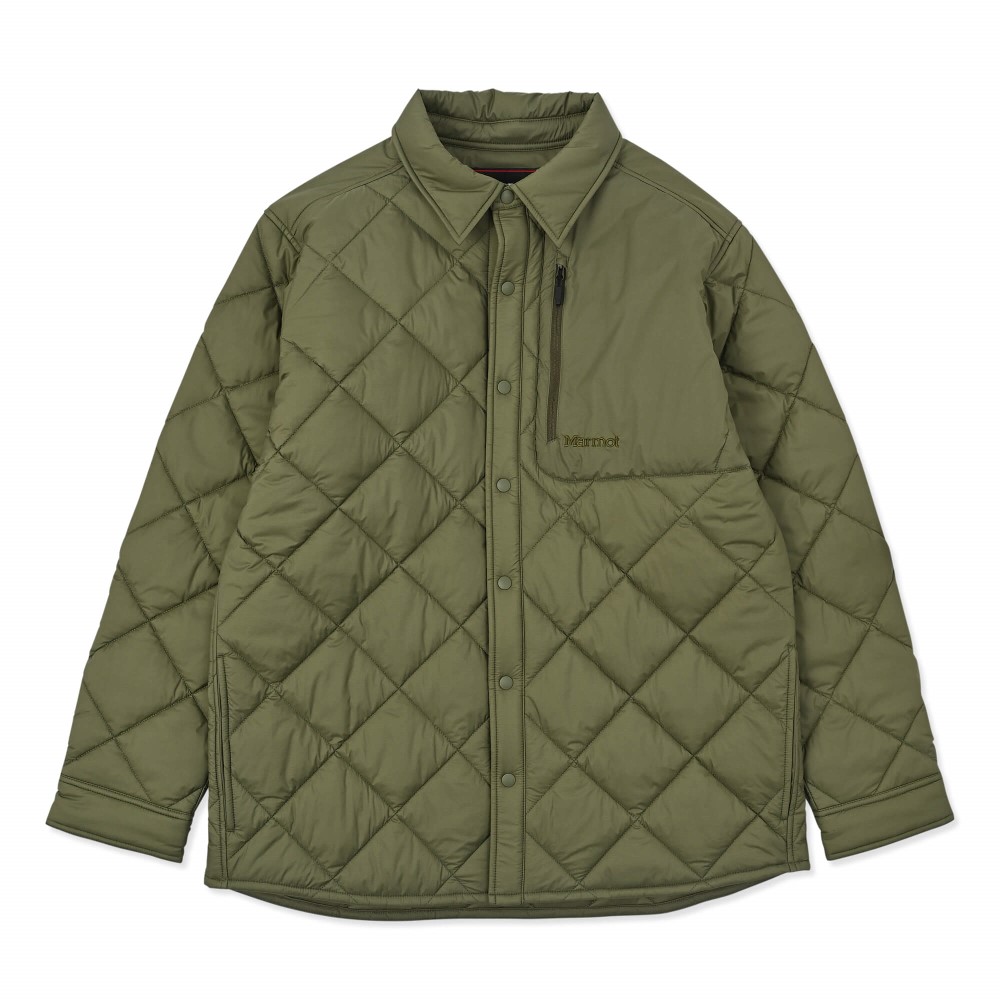プリマロフトグラントシャツ / カーキ PRIMALOFT Grant Shirt MTFW25MJK030-C026 アウター メンズ [25FW]|マーモット / Marmot