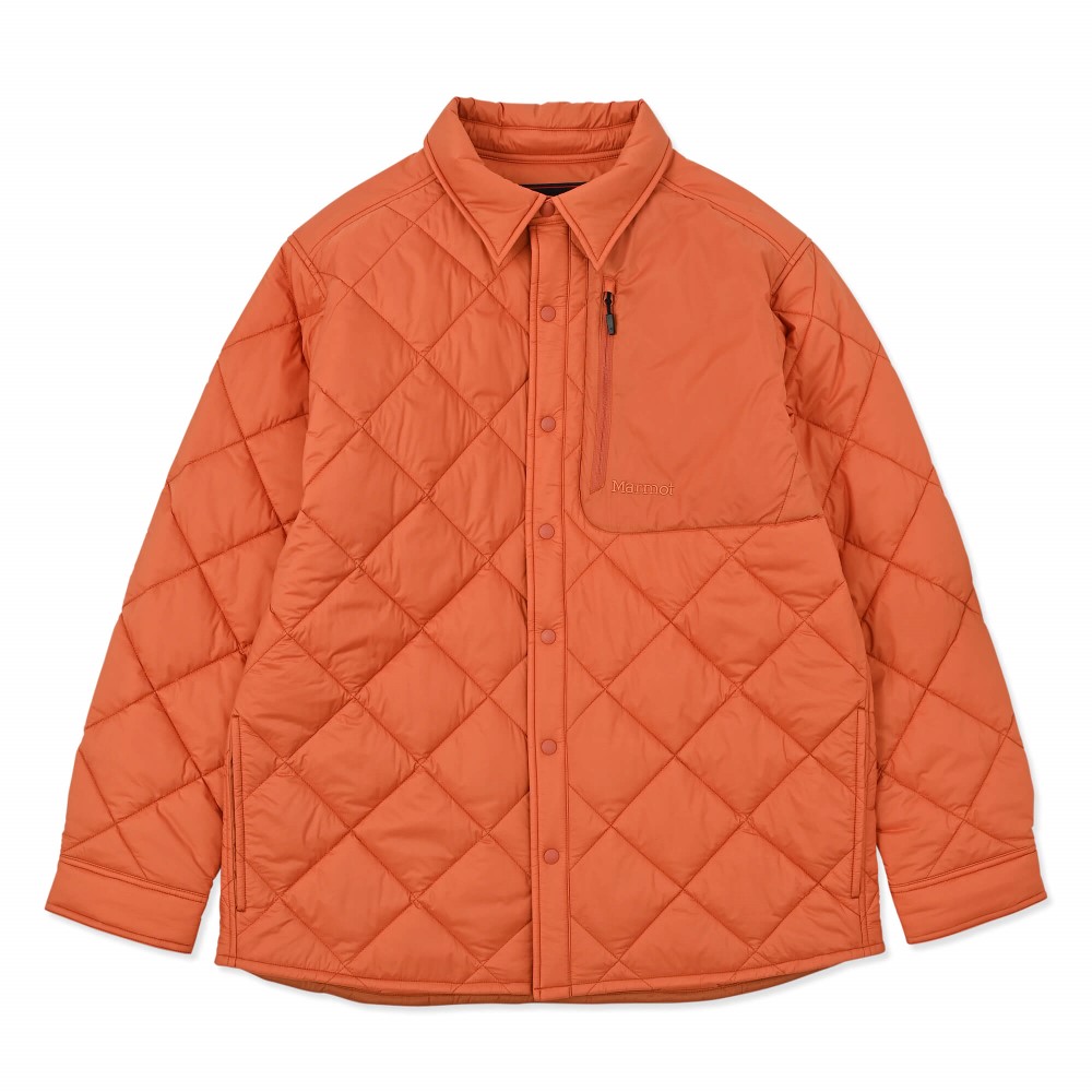 プリマロフトグラントシャツ / パンプキン PRIMALOFT Grant Shirt MTFW25MJK030-C158 アウター メンズ [25FW]|マーモット / Marmot