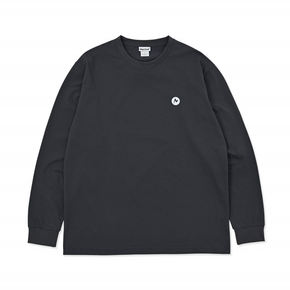 セイクリッドマウンテンロングスリーブティーシャツ / アイアングレー Sacred Mt. L/S T-Shirts MTFW25MLS067-C162 Tシャツ メンズ [25FW]|マーモット / Marmot