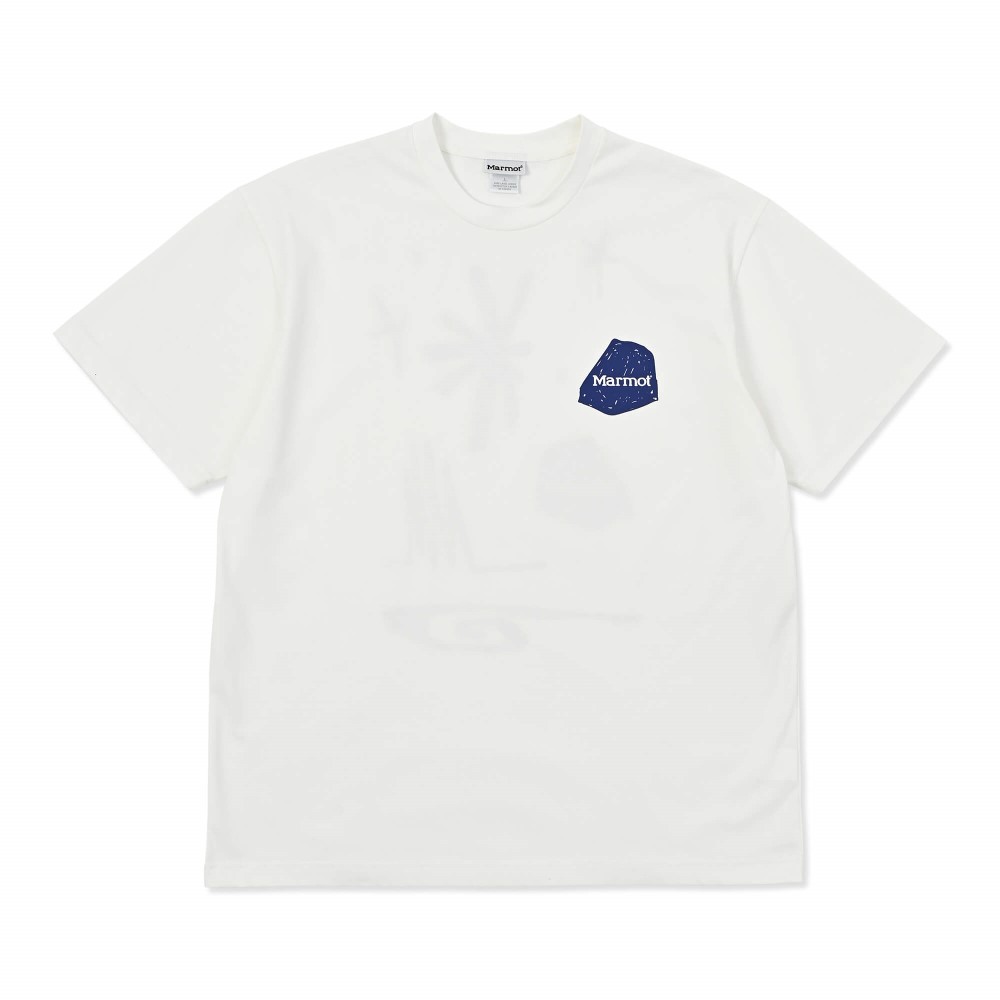 マーモット / Marmot（マーモット） | 【クリアランス】 ブレッシングオブネイチャーティーシャツ / ホワイト Blessings Of Nature T-Shirts MTFW25MST071-C002 Tシャツ メンズ [25FW]