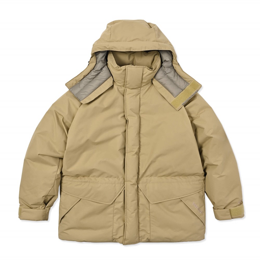 Marmot / マーモット | マンモスダウンパーカ / ベージュ Mammoth Down Parka MTFW25UDW015-C021 ダウンジャケット ユニセックス [25FW]
