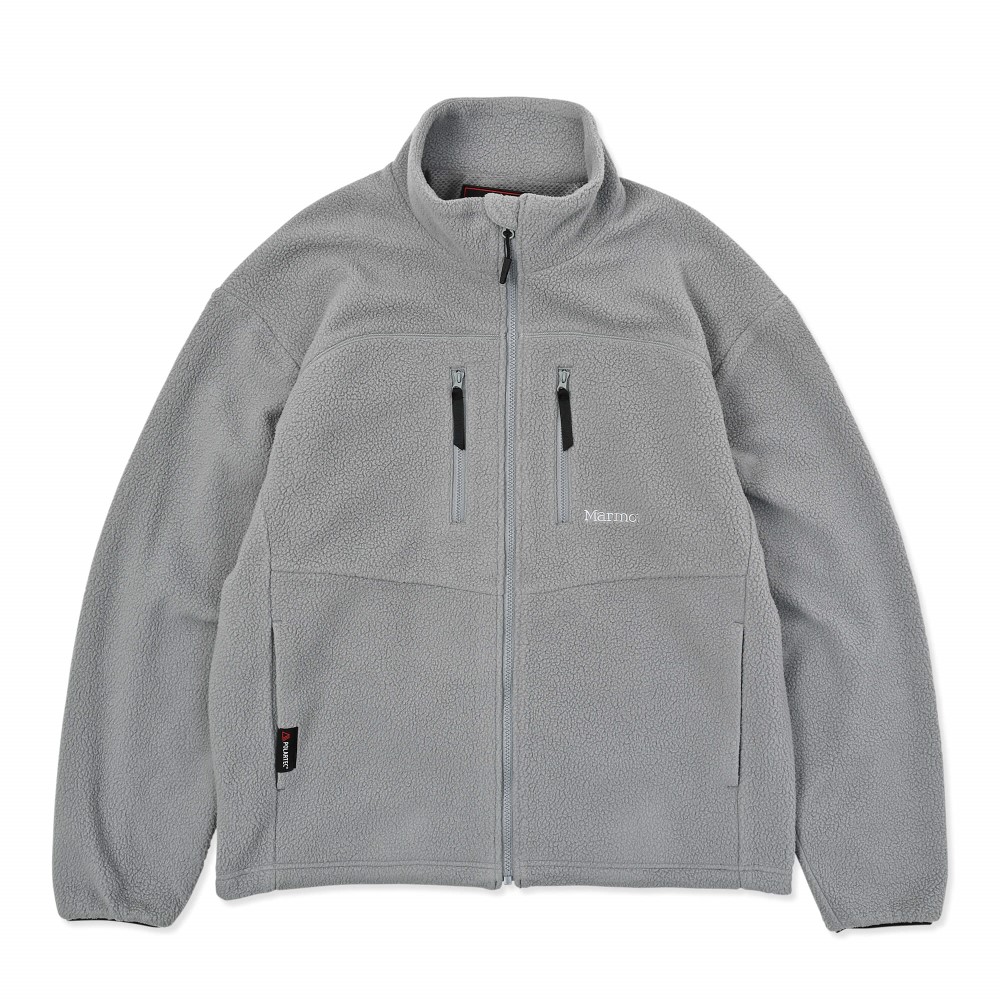 ポーラテックコンパスフリースジャケットプロ / グレー Polartec Compass Fleece Jacket Pro MTFW25UFL041-C003 トップス ユニセックス [25FW]|マーモット / Marmot
