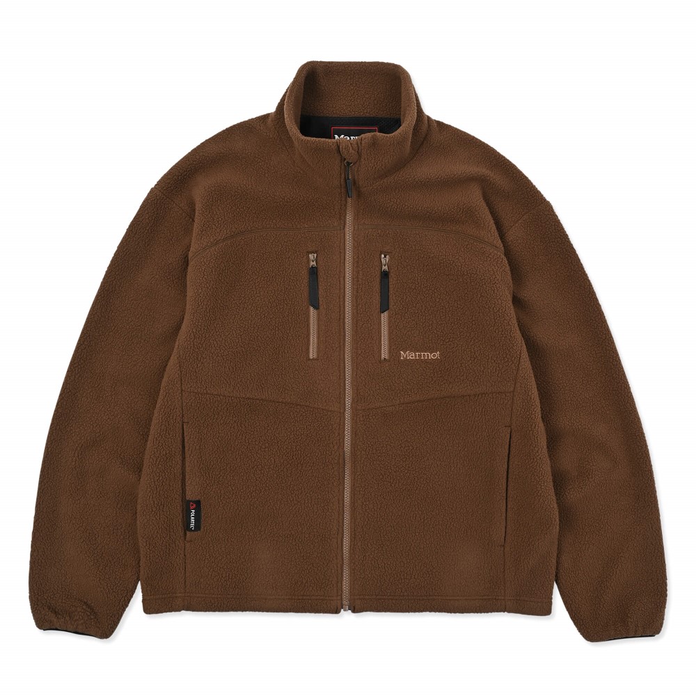 ポーラテックコンパスフリースジャケットプロ / コーヒー Polartec Compass Fleece Jacket Pro MTFW25UFL041-C157 トップス ユニセックス [25FW]|マーモット / Marmot