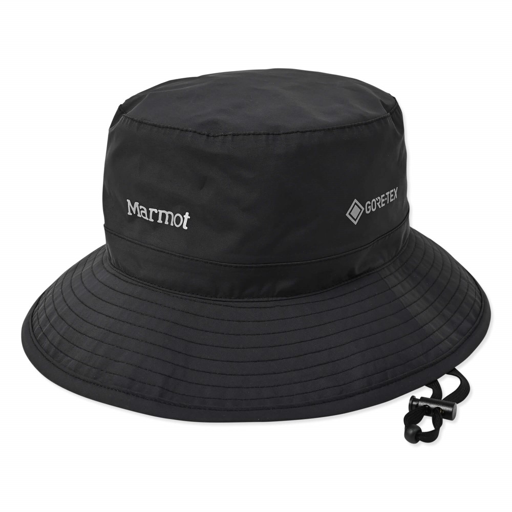 ゴアテックスマウンテンサファリハット / ブラック GTX Mountain Safari Hat MTFW25UHG215-C001 ハット ユニセックス [25FW]|マーモット / Marmot