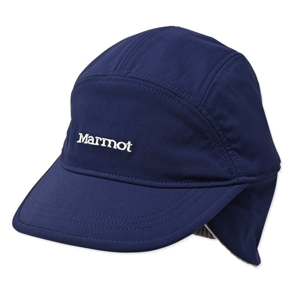 ナイロンフリースイヤーフラップキャップ / ネイビー Nylon Fleece Ear Flap Cap MTFW25UHG216-C005 キャップ ユニセックス [25FW]|マーモット / Marmot