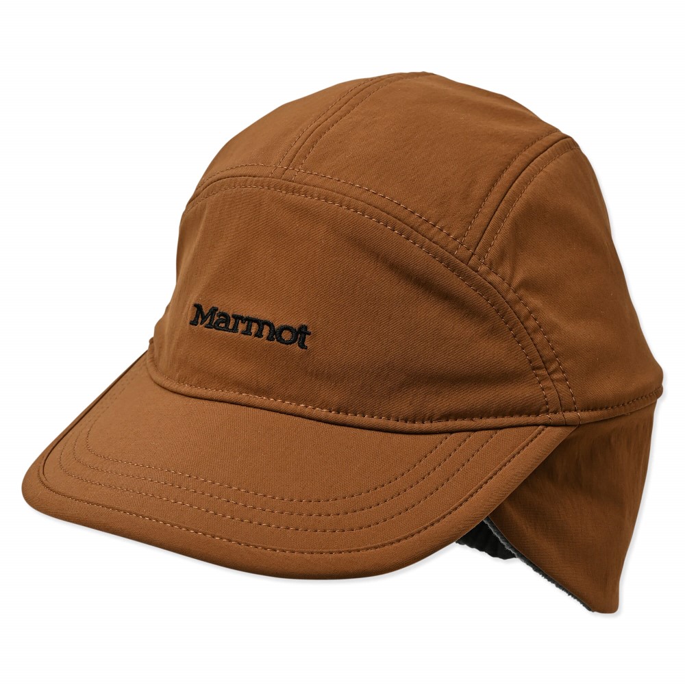 マーモット / Marmot（マーモット） | ナイロンフリースイヤーフラップキャップ / ブラウン Nylon Fleece Ear Flap Cap MTFW25UHG216-C022 キャップ ユニセックス [25FW]