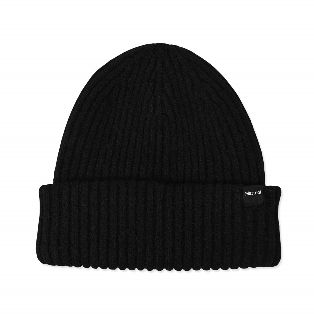 マーモット / Marmot（マーモット） | リブニットワッチ / ブラック Rib Knit Watch MTFW25UHG219-C001 帽子 ユニセックス [25FW]