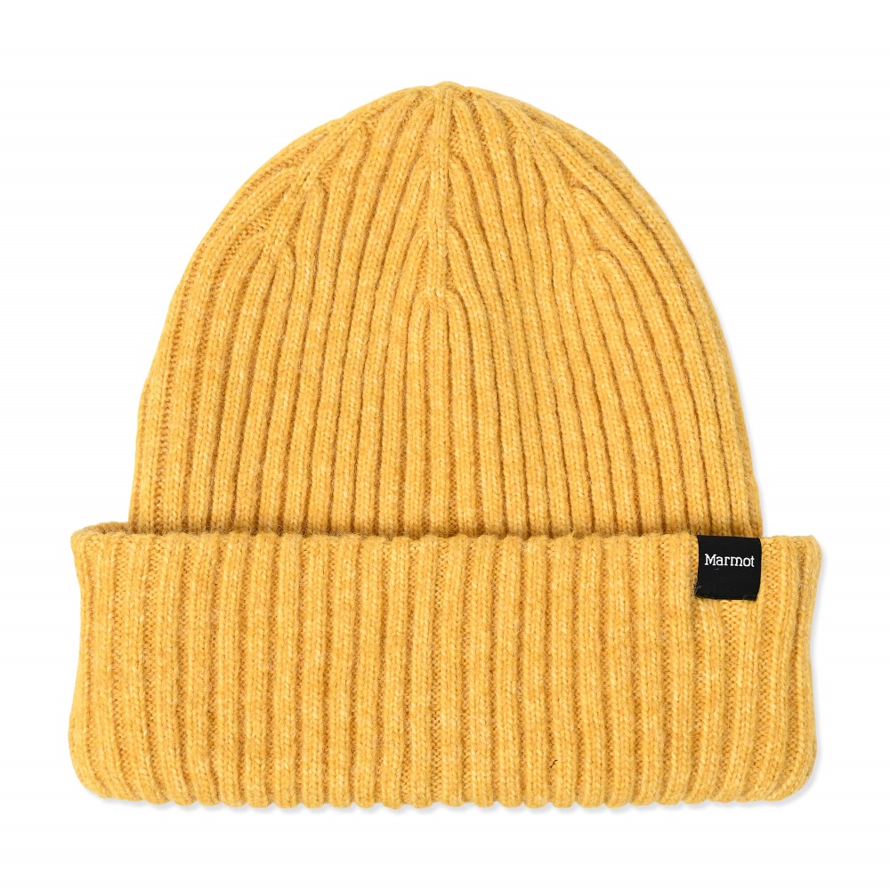 マーモット / Marmot（マーモット） | リブニットワッチ / イエロー Rib Knit Watch MTFW25UHG219-C010 帽子 ユニセックス [25FW]