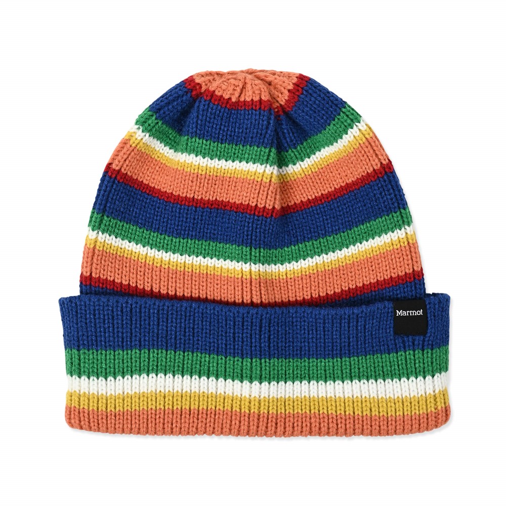マーモット / Marmot（マーモット） | レトロボーダーニットワッチ / マルチ Retro Border Knit Watch MTFW25UHG221-C025 帽子 ユニセックス [25FW]
