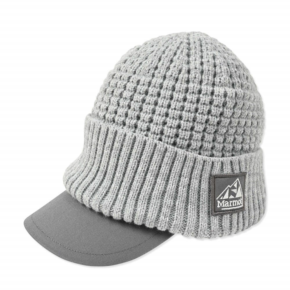 マーモット / Marmot（マーモット） | クラシックロゴブリムワッチ / ライトグレー Classic Logo Brim Watch MTFW25UHG222-232 帽子 ユニセックス [25FW]