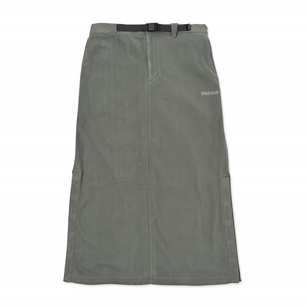 ポーラライトフリーススカート / カーキ W's Polarlite Fleece Skirt MTFW25WFL038-C026 スカート レディース [25FW]|マーモット / Marmot