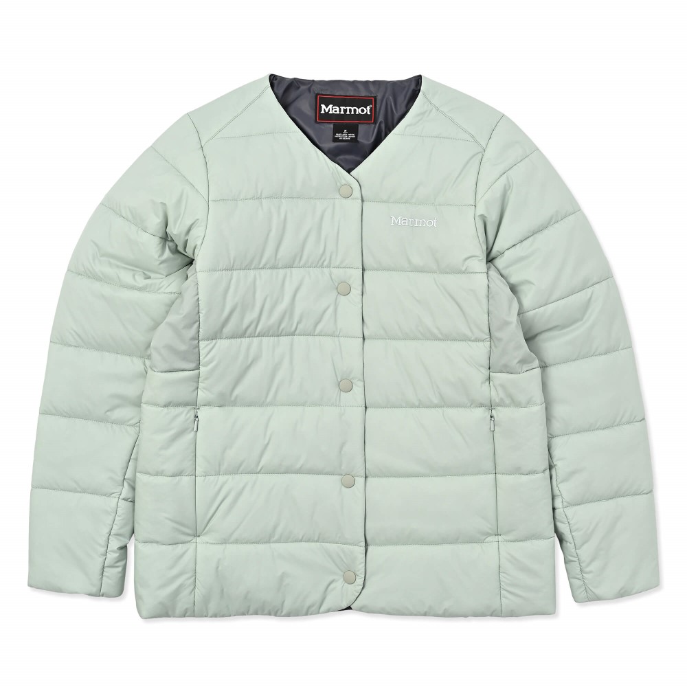 マーモット / Marmot（マーモット） | ディーテノーカラーパディングジャケット / アッシュグレー W&#039;s Dite No Coller Padding Jacket MTFW25WJK028-C154 アウター レディース [25FW]