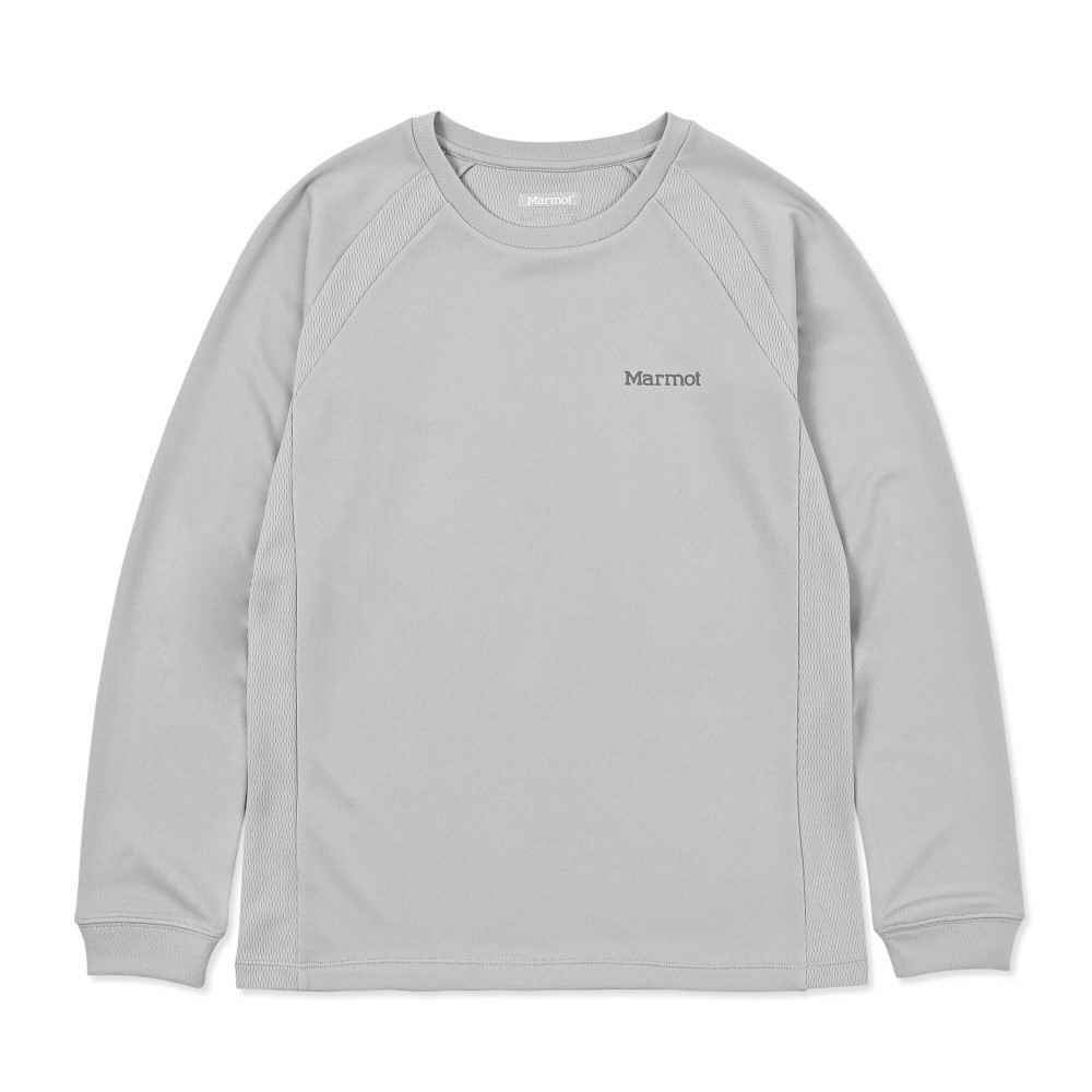 マーモット / Marmot（マーモット） | 【クリアランス】 クライムスキンロングスリーブ / シルバー W&#039;s Climb Skin L/S MTFW25WLS078-C024 シャツ レディース [25FW]