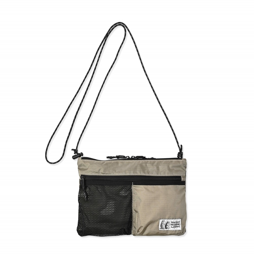 マーモット / Marmot（マーモット） | エムエムダブリューサコッシュ / グレージュ MMW Sacoche TSAUB209-233 サコッシュ ユニセックス [25FW]