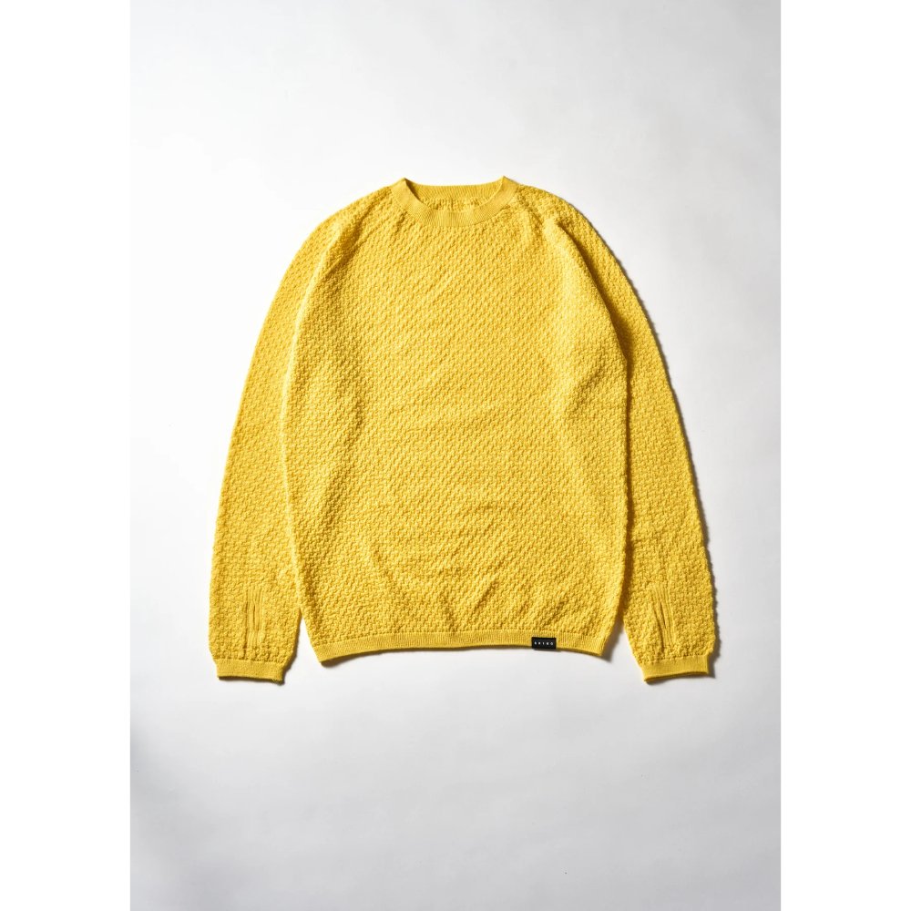 ワンダーウェア クルーネック / レモンイエロー WUNDERWEAR Crewneck BW0502 トップス ユニセックス ［25FW］|ブリング / BRING