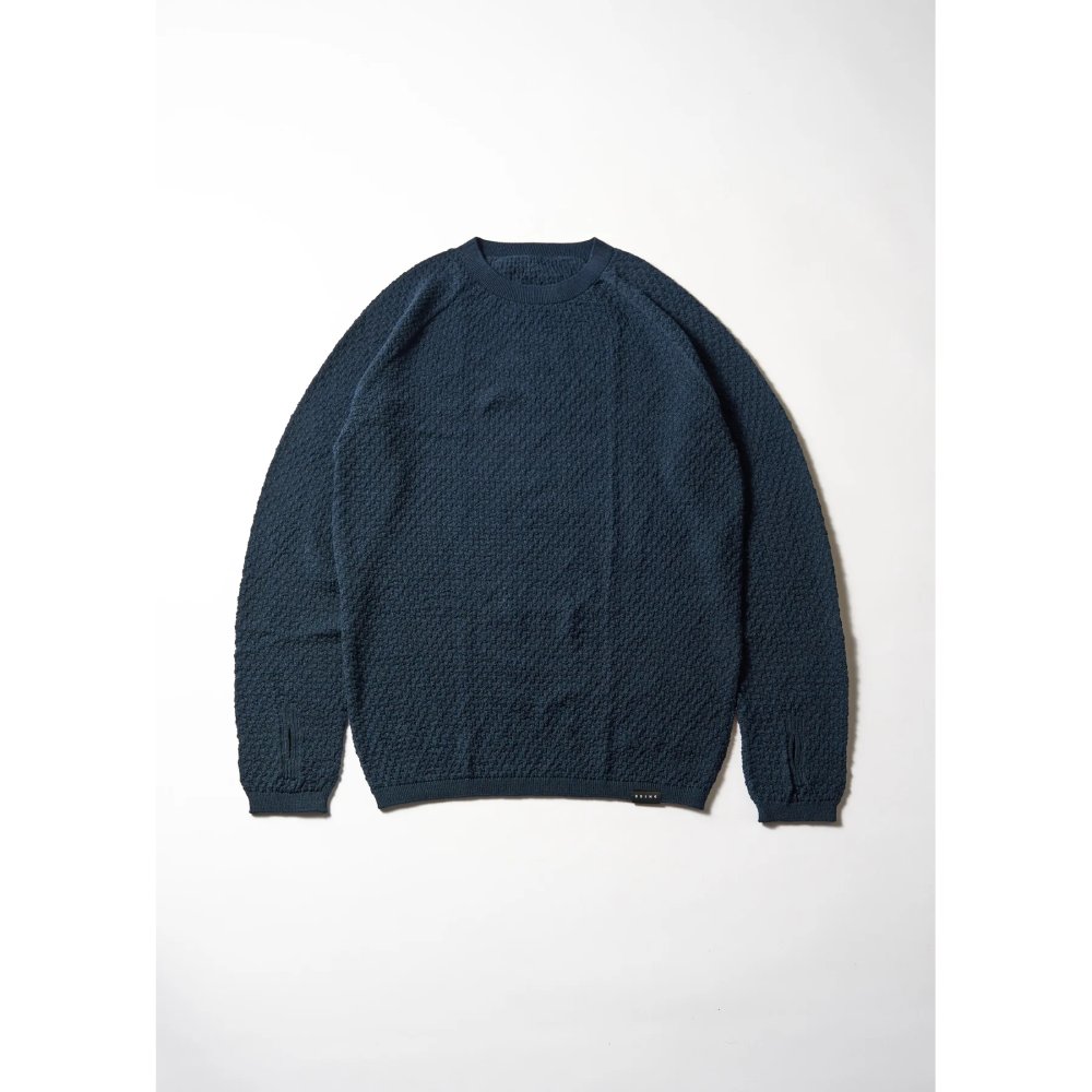 ワンダーウェア クルーネック / ネイビー WUNDERWEAR Crewneck BW0502 トップス ユニセックス ［25FW］