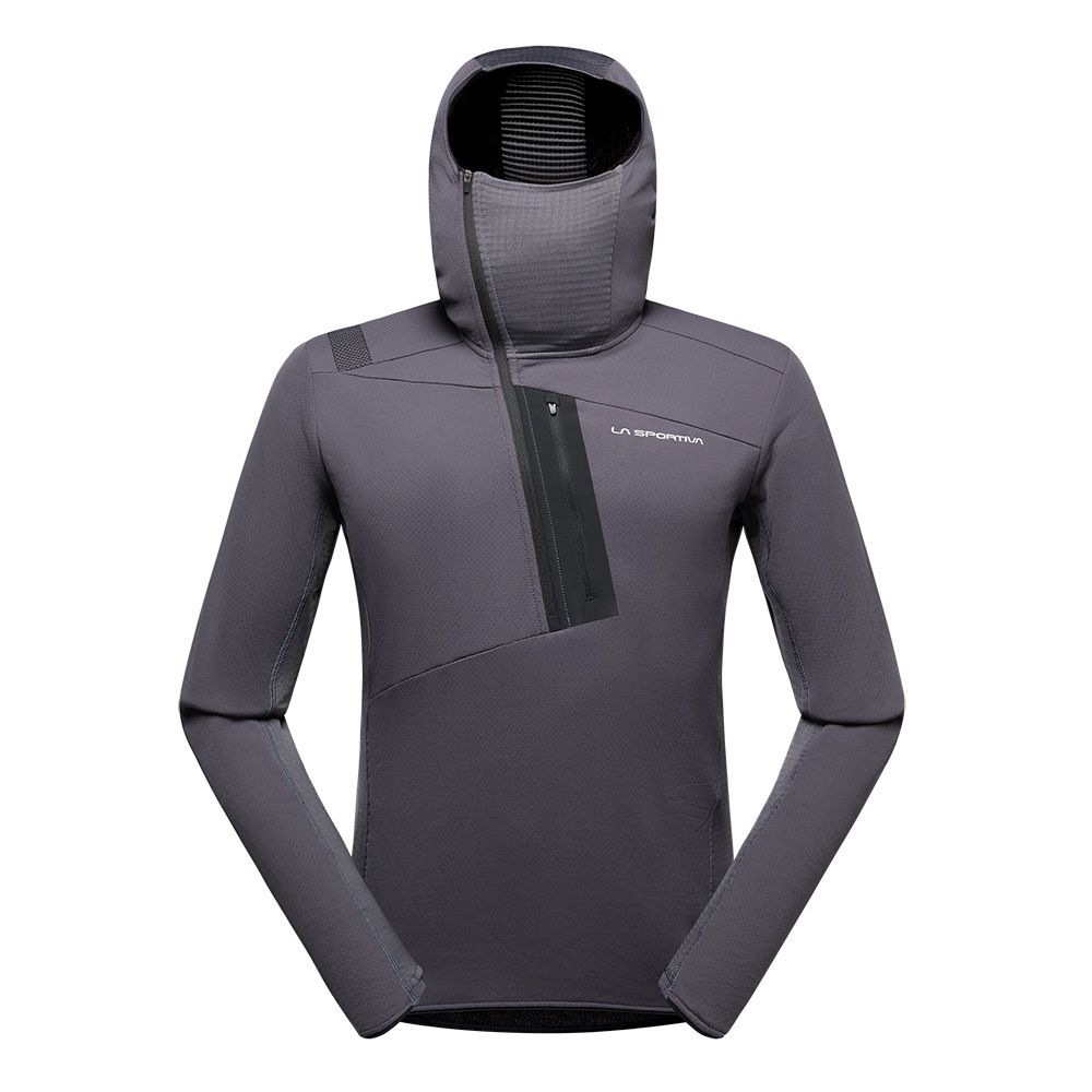 スポルティバ / LA SPORTIVA（スポルティバ） | ビッグウォール プルオーバーフーディ / オニキス×チョーク Big Wall Pullover Hoody ZAMF021 フリース メンズ  [25FW]