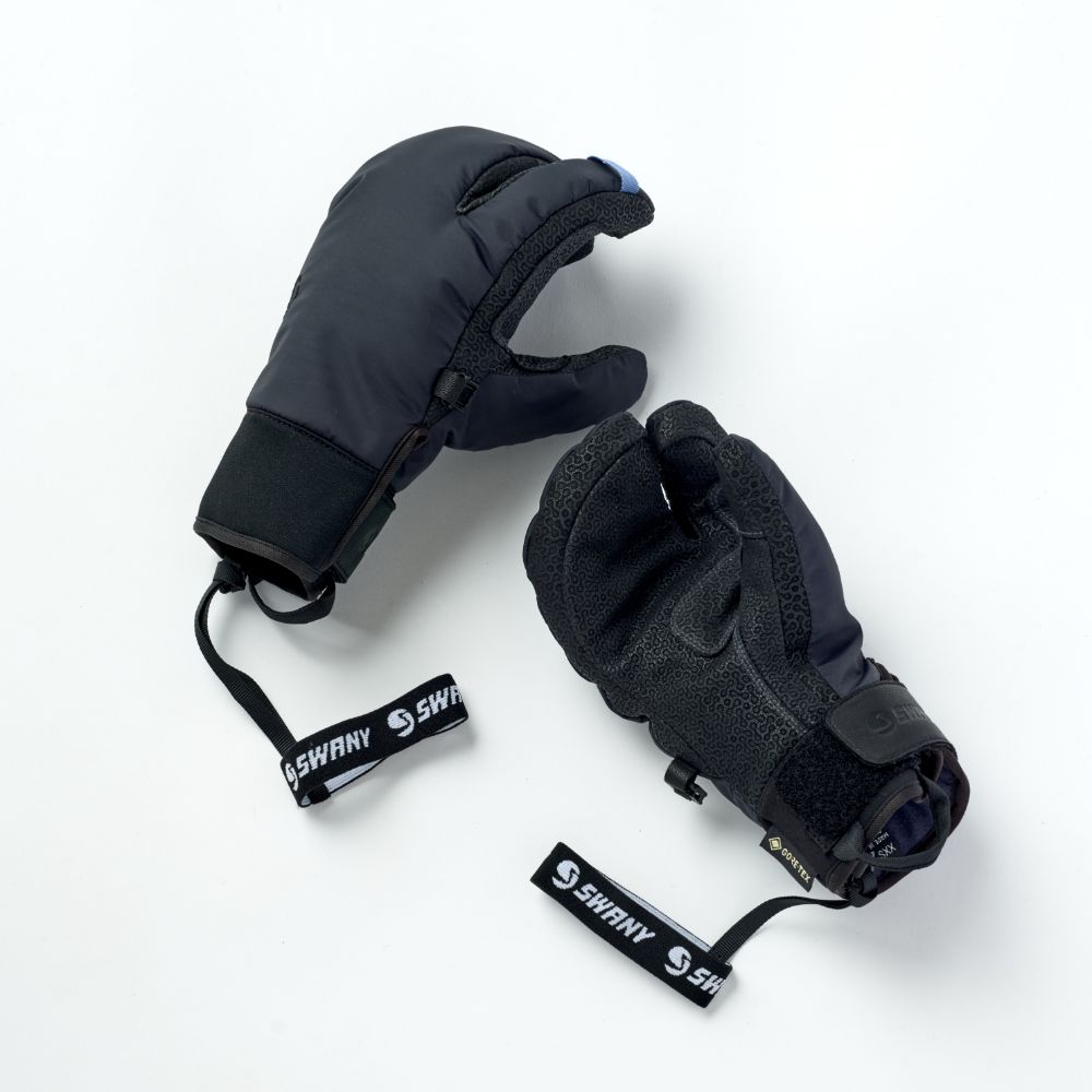 アルパインシュアグリップ 3D 5フィンガー / ブラック Alpine Sure Grip 3D 5Finger TR-808 グローブ メンズ [25FW]【スワニー CP】|スワニー / SWANY