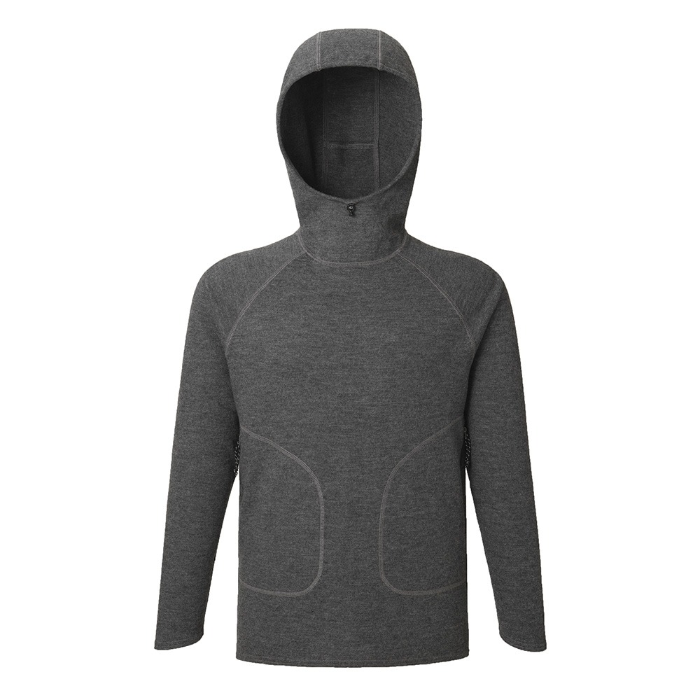 Merino Wool Hoodie / チャコール 011085 シャツ メンズ [25FW]|アクシーズクイン / AXESQUIN