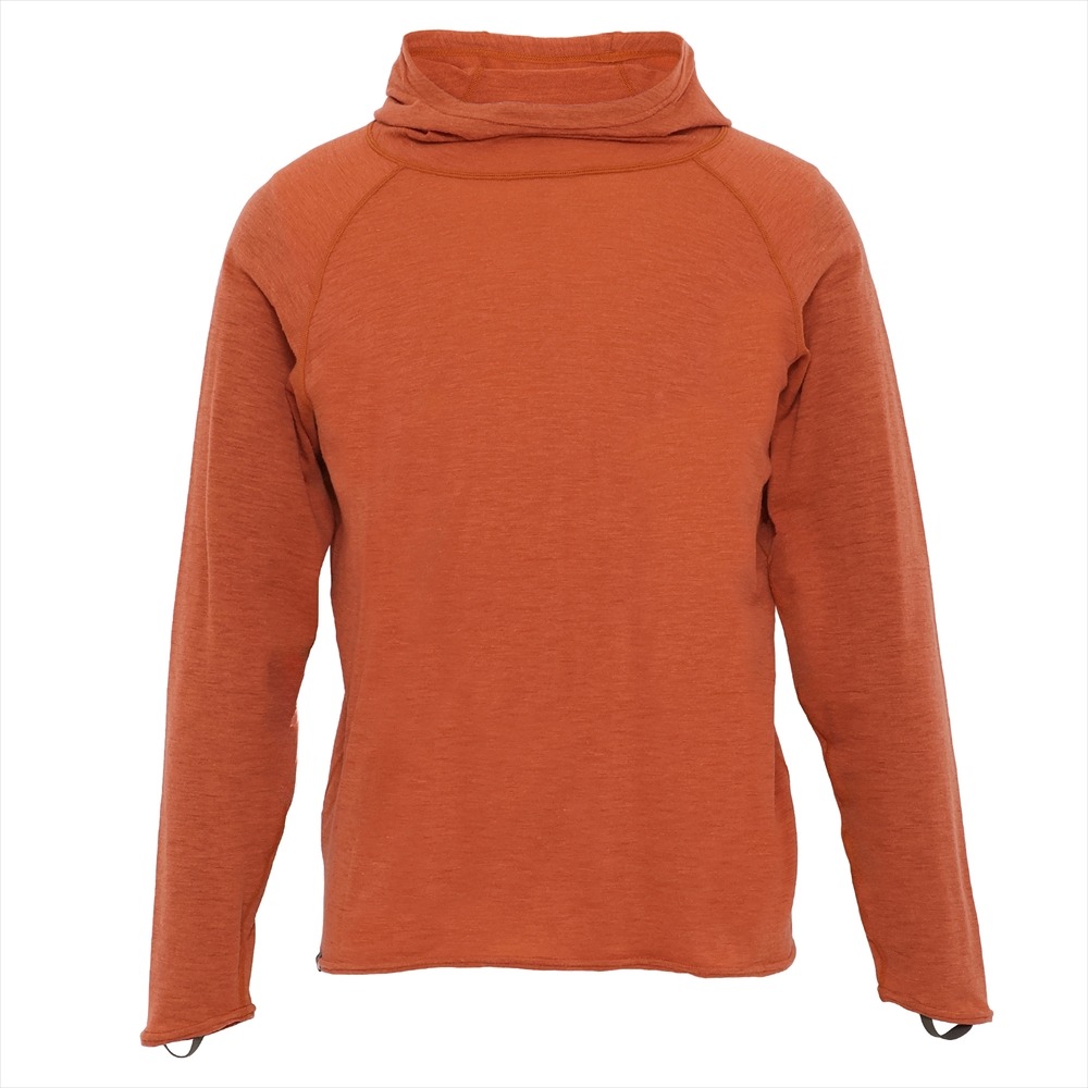 アクシーズクイン / AXESQUIN（アクシーズクイン） | Creare Merino 120 Hoodie / バーントブリック 011155 アンダーウエア メンズ [25FW] 【五柱祭25AW 】